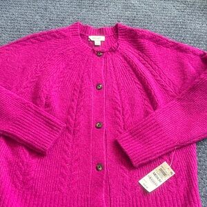 On 34thWomen's Bright Pink Cardigan
